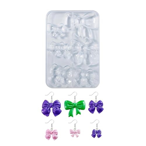 Silikonform Für Schmetterlingsbögen Haarclip Handgefertigte Accessoires Epoxidharz Schimmel Elegante Schmuckzubehör Herstellen von Zxfdsfdbnm