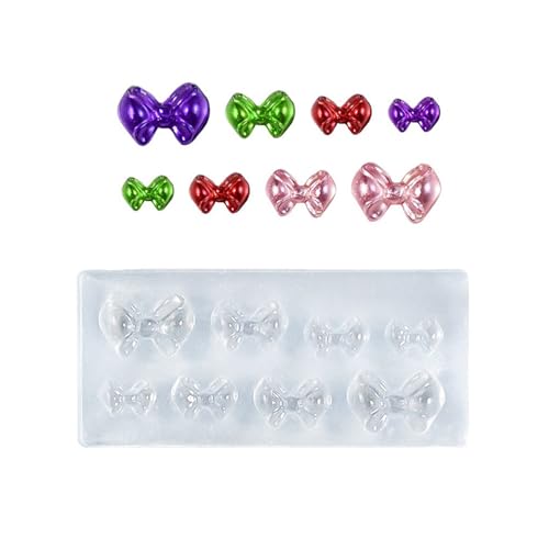 Silikonform Für Schmetterlingsbögen Haarclip Handgefertigte Accessoires Epoxidharz Schimmel Elegante Schmuckzubehör Herstellen von Zxfdsfdbnm