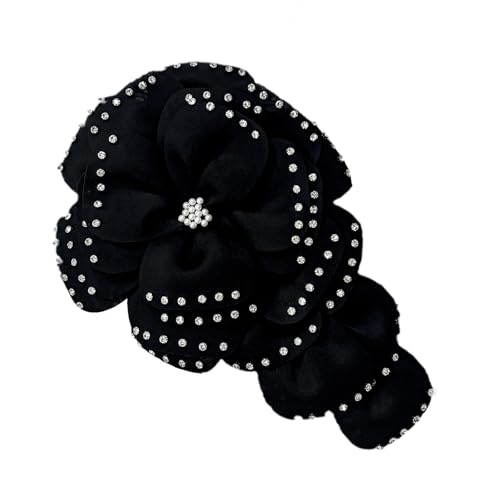 Strass-Applikation mit Blumen-Applikation für Jeans, Hut, Tasche, Schal, Vorhang, Kleidung, Accessoires, Abzeichen zum Aufnähen von Zxfdsfdbnm