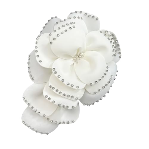Strass-Applikation mit Blumen-Applikation für Jeans, Hut, Tasche, Schal, Vorhang, Kleidung, Accessoires, Abzeichen zum Aufnähen von Zxfdsfdbnm