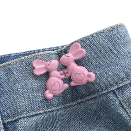 Verschlussknopf, verstellbare Taillenschnalle, Jeansknopfnadeln, sofort zum Festziehen der Taille, Jeans, kein Nähknopf von Zxfdsfdbnm