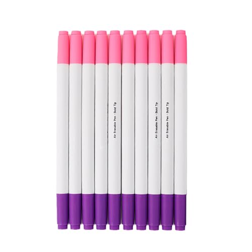Zxfdsfdbnm 10 x Stoffmarker zum Nähen, wasserlöslicher Stoffmarker, waschbarer Stoffmarker, wasserlöslicher Stift, wasserlöslicher Stift von Zxfdsfdbnm