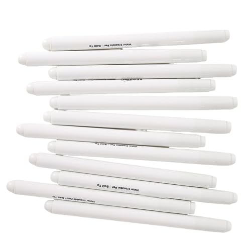 Zxfdsfdbnm 12 Stück waschbare Stoffmarker, radierbar, wasserlöslich, Stoffmarkierstift, Nähzubehör zum Quilten von Zxfdsfdbnm