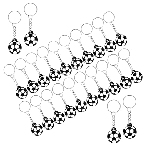 Zxfdsfdbnm 24 Stück Cartoon-Fußball-Anhänger, bunte Fußball-Schlüsselanhänger, Sport-Themen-Schlüsselanhänger, Rucksäcke, Dekorationen Zxfdsfdbnm 24 Stück Cartoon-Fußball-Anhänger, bunte Fußball-Schlüsselanhänger, Sport-Themen-Schlüsselanhänger, Rucksäcke, Dekorationen von Zxfdsfdbnm