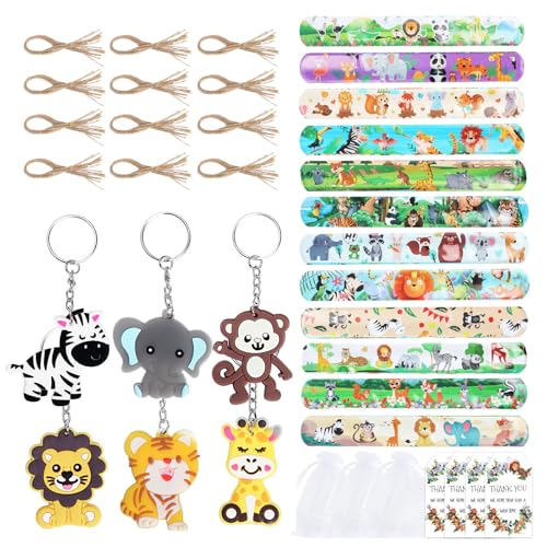 Zxfdsfdbnm 24pcs Jungle Animal Keychains Armband Mit Taschen Und Kartenparty Leckereien Für Geburtstagsdekorationen Und Goodie Bag Füllstoffe Zxfdsfdbnm 24pcs Jungle Animal Keychains Armband Mit Taschen Und Kartenparty Leckereien Für Geburtstagsdekorationen Und Goodie Bag Füllstoffe von Zxfdsfdbnm