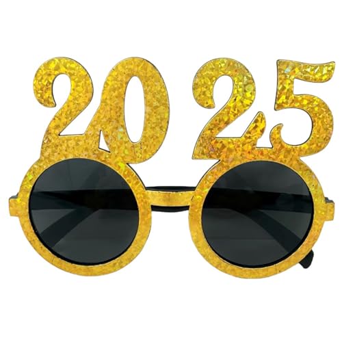 Zxfdsfdbnm Happy New Year Brille Neujahr Party Brille Kostüm Dekoration für Erwachsene Kinder Neujahr Partys Fotografie von Zxfdsfdbnm