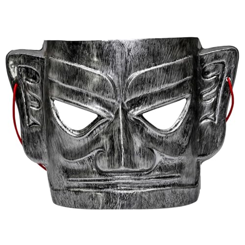 Zxfdsfdbnm Lustige Party Sanxingdui Maskerade Halloween Full Face Scary Dance Dress Up von Zxfdsfdbnm