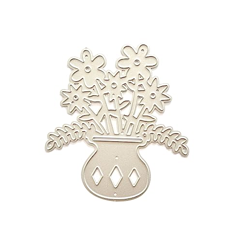 Zxfdsfdbnm Metall-Stanzformen, Blumen-Prägeschablone, Stanzformen für Kartenherstellung, Scrapbooking, Papierbastelvorlage, handgefertigt von Zxfdsfdbnm