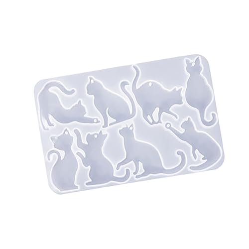 Zxfdsfdbnm Silikonform mit Tiermotiven, Anhänger, Epoxidharz, für Schmuck, Halsketten, Ohrringe, Charm-Herstellung von Zxfdsfdbnm