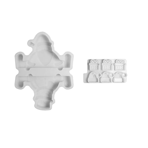 Zxfdsfdbnm Silikonformen für Weihnachtsmann, Schneemann, Beton, Zement, Silikon, Epoxidharz, zur Herstellung von Heimdekoration Zxfdsfdbnm Silikonformen für Weihnachtsmann, Schneemann, Beton, Zement, Silikon, Epoxidharz, zur Herstellung von Heimdekoration von Zxfdsfdbnm