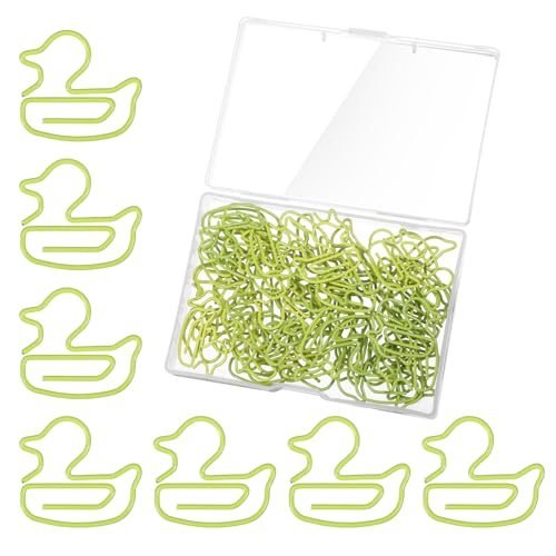 60 Stück gelbe Enten-Büroklammern, niedliche Enten-Büroklammern, niedliche gelbe Enten, Lesezeichen, kleine Entenform, Papierklammern, lustige Papierklammern, Tier-Büroklammern, Spaß, Bürobedarf für 60 Stück gelbe Enten-Büroklammern, niedliche Enten-Büroklammern, niedliche gelbe Enten, Lesezeichen, kleine Entenform, Papierklammern, lustige Papierklammern, Tier-Büroklammern, Spaß, Bürobedarf für von Zyghjort