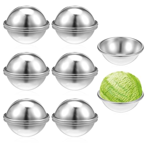Badebombenformen, 5,3 cm, kugelförmige Presse, Seifenherstellung, Badekugeln, Zubehör für handgefertigte Spa-Handwerk, 12 Stück Badebombenformen, 5,3 cm, kugelförmige Presse, Seifenherstellung, Badekugeln, Zubehör für handgefertigte Spa-Handwerk, 12 Stück von Zyghjort