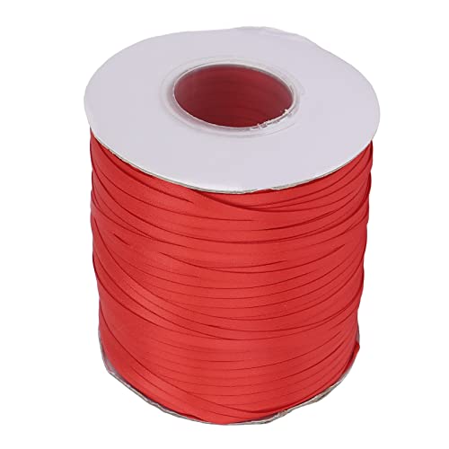 Geschenkband, langlebig, lebendige Farben, breite Anwendung, Polyester, lang, 457 m, Rot von ZykoXental