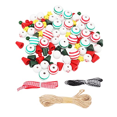 Weihnachtsperlen ation Kit DIY Ornament Set Baumhänge Heimattür für Urlaubshandwerk von ZykoXental