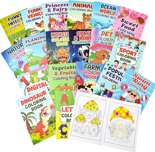 Zylota 24 Stück Aktivitätsbücher für Kinder von Zylota