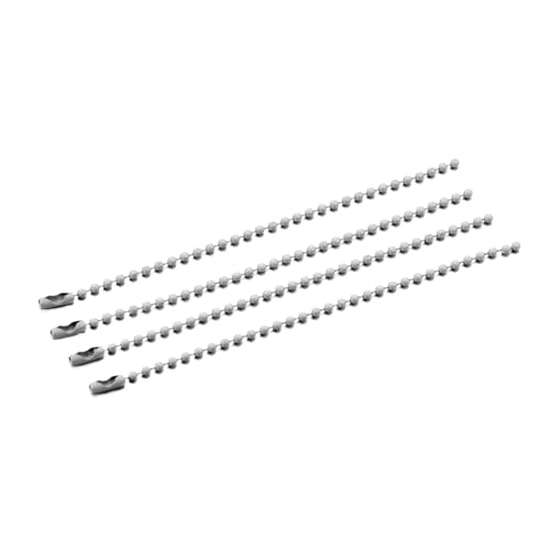 20/40/60/80 Stück Kugelperlenketten passend for Schlüsselanhänger/Puppen/Label-Handanhänger-Anschluss for DIY-Armband-Schmuckherstellung für DIY-Kunsthandwerk, hängende Ornamente, Schlüss(Gray,40PCS) 20/40/60/80 Stück Kugelperlenketten passend for Schlüsselanhänger/Puppen/Label-Handanhänger-Anschluss for DIY-Armband-Schmuckherstellung für DIY-Kunsthandwerk, hängende Ornamente, Schlüss(Gray,40PCS) von Zymjzbetic
