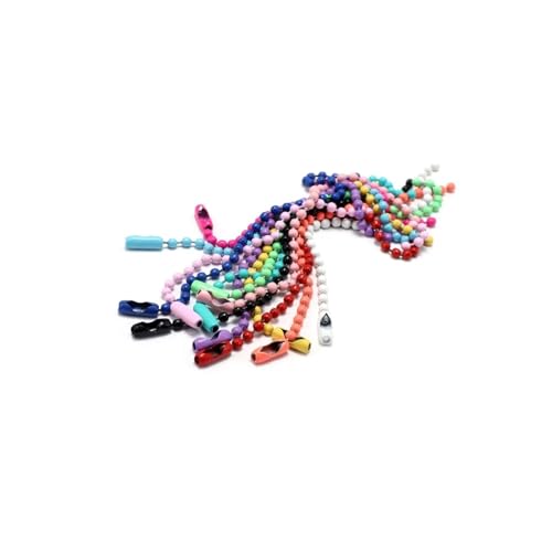 20/40/60/80 Stück Kugelperlenketten passend for Schlüsselanhänger/Puppen/Label-Handanhänger-Anschluss for DIY-Armband-Schmuckherstellung für DIY-Kunsthandwerk, hängende Ornamente, Schlüss(Mix color,80 20/40/60/80 Stück Kugelperlenketten passend for Schlüsselanhänger/Puppen/Label-Handanhänger-Anschluss for DIY-Armband-Schmuckherstellung für DIY-Kunsthandwerk, hängende Ornamente, Schlüss(Mix color,80 von Zymjzbetic