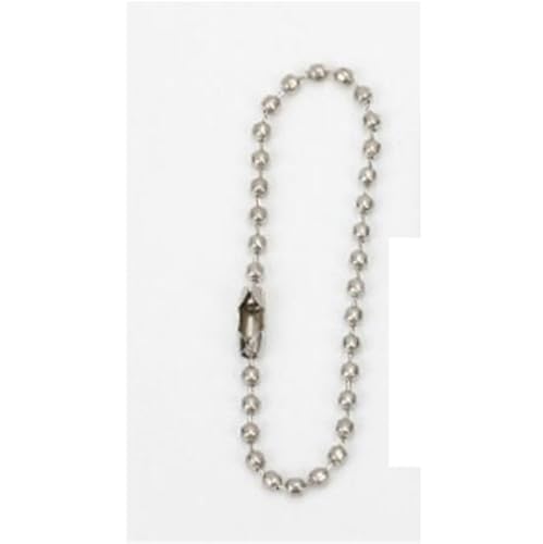 20/50 Stück runde Kugelperlenketten 12 cm 15 cm Länge Erkennungsmarkenketten mit Stecker for DIY-Anhänger-Schmuckzubehör für DIY-Kunsthandwerk, hängende Ornamente, Schlüss(Silver white,12cm 20pcs) 20/50 Stück runde Kugelperlenketten 12 cm 15 cm Länge Erkennungsmarkenketten mit Stecker for DIY-Anhänger-Schmuckzubehör für DIY-Kunsthandwerk, hängende Ornamente, Schlüss(Silver white,12cm 20pcs) von Zymjzbetic