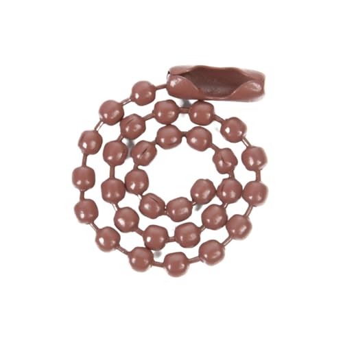 20 Stück bunte Kugelperlenketten passend for Schlüsselanhänger/Puppen/Label-Handanhänger-Anschluss for DIY-Armband-Schmuckherstellung, 12 cm für DIY-Kunsthandwerk, hängende Ornamente, Schlüss(Coffee,1 20 Stück bunte Kugelperlenketten passend for Schlüsselanhänger/Puppen/Label-Handanhänger-Anschluss for DIY-Armband-Schmuckherstellung, 12 cm für DIY-Kunsthandwerk, hängende Ornamente, Schlüss(Coffee,1 von Zymjzbetic