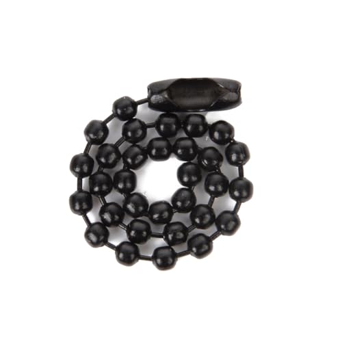 20 Stück bunte Kugelperlenketten passend for Schlüsselanhänger/Puppen/Label-Handanhänger-Anschluss for DIY-Armband-Schmuckherstellung, 12 cm für DIY-Kunsthandwerk, hängende Ornamente, Schlüss(Black,12 20 Stück bunte Kugelperlenketten passend for Schlüsselanhänger/Puppen/Label-Handanhänger-Anschluss for DIY-Armband-Schmuckherstellung, 12 cm für DIY-Kunsthandwerk, hängende Ornamente, Schlüss(Black,12 von Zymjzbetic