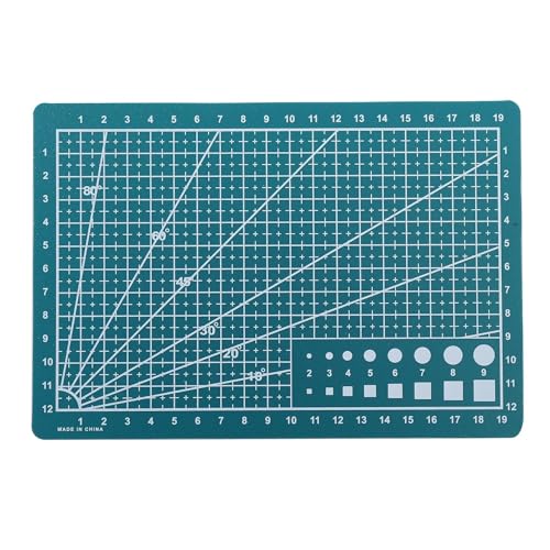 A3 A4 A5 PVC-Schneidematte, einseitig, Patchwork-Schnittunterlage for Werkbank, Patchwork-Nähanleitung, DIY-Messer, Gravur, Leder-Schneidebrett für Näharbeiten Basteln Scrapbooking Projekt(Green,A3) A3 A4 A5 PVC-Schneidematte, einseitig, Patchwork-Schnittunterlage for Werkbank, Patchwork-Nähanleitung, DIY-Messer, Gravur, Leder-Schneidebrett für Näharbeiten Basteln Scrapbooking Projekt(Green,A3) von Zymjzbetic