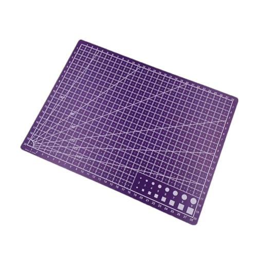 A3 A4 A5 Schneidebrett Patchwork Cut Pad Schneidematte Manuelle DIY Werkzeug Papier Abdichtung Zimmerei Pad Kunst Papier Schneidematte für Näharbeiten Basteln Scrapbooking Projekt(Purple,A4 Middle 22x A3 A4 A5 Schneidebrett Patchwork Cut Pad Schneidematte Manuelle DIY Werkzeug Papier Abdichtung Zimmerei Pad Kunst Papier Schneidematte für Näharbeiten Basteln Scrapbooking Projekt(Purple,A4 Middle 22x von Zymjzbetic