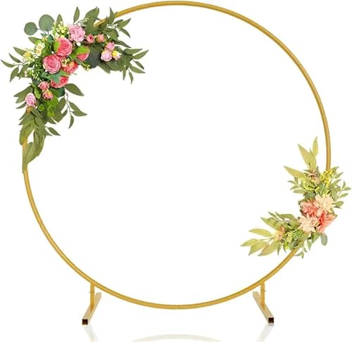 Goldfarbener Metall-Rundbogen-Hintergrundständer, Ballonrahmen for Hochzeitsbogenständer, Rundbogenring-Hintergrundständer for Partys für Abschlussfeier, Hochzeit, Geburtstagsparty(Gold,1.8m(70.8in)) Goldfarbener Metall-Rundbogen-Hintergrundständer, Ballonrahmen for Hochzeitsbogenständer, Rundbogenring-Hintergrundständer for Partys für Abschlussfeier, Hochzeit, Geburtstagsparty(Gold,1.8m(70.8in)) von Zymjzbetic