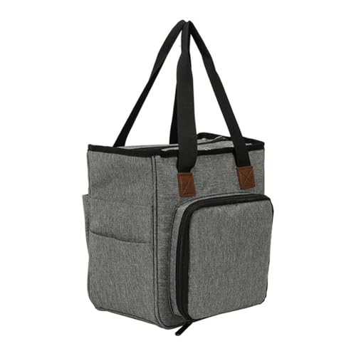 Leere Strick-Aufbewahrungstasche, Häkeltasche, multifunktional, for Häkeln, Stricken, Tragetaschen, großes Fassungsvermögen, DIY-Nadel, Kunsthandwerk, Garntasche für Garne Stricknadeln Häkelnadeln(Gra Leere Strick-Aufbewahrungstasche, Häkeltasche, multifunktional, for Häkeln, Stricken, Tragetaschen, großes Fassungsvermögen, DIY-Nadel, Kunsthandwerk, Garntasche für Garne Stricknadeln Häkelnadeln(Gra von Zymjzbetic