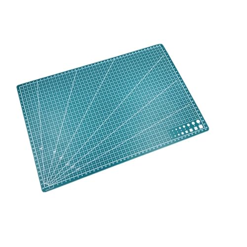 Professionelle A3 A4 A5 Schneidematte PVC Selbstheilende Rutschfeste DIY Schneidebrett Patchwork Matte Pad Manuelle DIY Messer Kunst Werkzeug für Näharbeiten Basteln Scrapbooking Projekt(A3 green) von Zymjzbetic