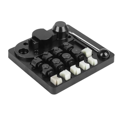 Ringbiegemaschine for Schmuck, Metallring-Rollwerkzeug, Biegeform-Set for Ohrringe, Bastelset for die Schmuckherstellung, unverzichtbar für die Reparatur von Ohrringen(Black-Metal Bender 2) von Zymjzbetic