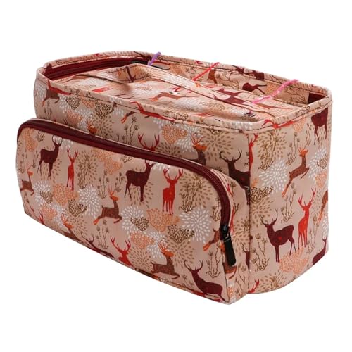 Strick-Aufbewahrungstasche, Häkeltasche, multifunktional, for Häkeln, Stricken, Tragetaschen, großes Fassungsvermögen, DIY-Nadel, Kunsthandwerk, Garntasche für Garne Stricknadeln Häkelnadeln(M 36x18.5 Strick-Aufbewahrungstasche, Häkeltasche, multifunktional, for Häkeln, Stricken, Tragetaschen, großes Fassungsvermögen, DIY-Nadel, Kunsthandwerk, Garntasche für Garne Stricknadeln Häkelnadeln(M 36x18.5 von Zymjzbetic