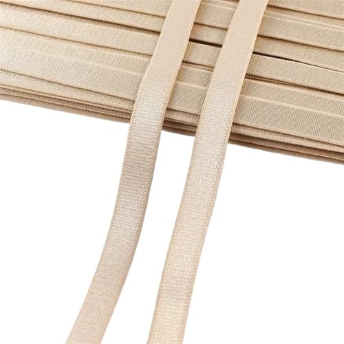 Zymjzbetic 10/20M 6-40mm Spandex Unterwäsche Nylon Elastische Band Strap BH-Träger Gurtband Band DIY Bekleidungs ​​gürtel Gummibänder für Näharbeiten(Color1,20METERS_40MM) von Zymjzbetic
