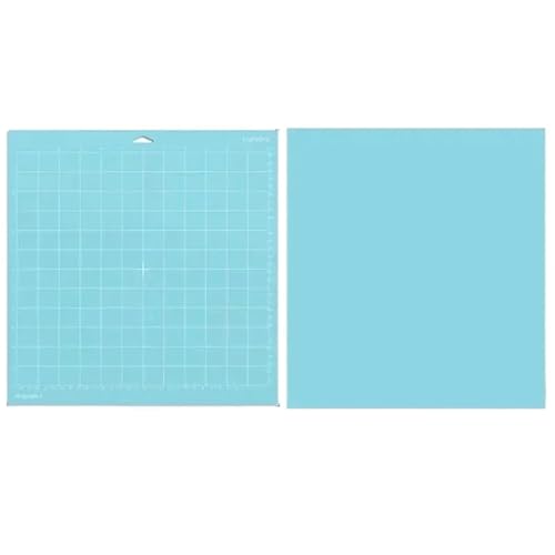 Zymjzbetic 1PC tragbare Ersatz-Silhouette-Schneidematte for Selbstklebende Schneidematten for Basteln, Nähen, alle Künste für Näharbeiten Basteln Scrapbooking Projekt(1Pc Blue) von Zymjzbetic