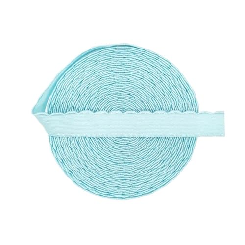 Zymjzbetic 2/5/10 Yard 10mm/13mm BH-Träger Gummiband Nylon Schulterband Unterwäsche Dessous DIY Nähen Trim für Näharbeiten(Blue,5 Yards_10MM) von Zymjzbetic