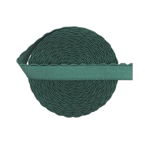 Zymjzbetic 2/5/10 Yard 10mm/13mm BH-Träger Gummiband Nylon Schulterband Unterwäsche Dessous DIY Nähen Trim für Näharbeiten(Green,2 Yards_10MM) von Zymjzbetic