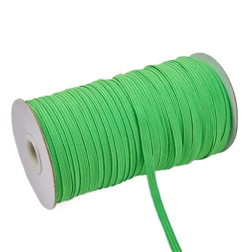 Zymjzbetic 200–100 Yards 6 mm Bunte hochelastische Gummibänder, breites elastisches Seilkabel for Basteln, elastisches Seilband, Spitzenbesatz, Nähen, DIY für Näharbeiten(Bright Green,6mm 200yards) Zymjzbetic 200–100 Yards 6 mm Bunte hochelastische Gummibänder, breites elastisches Seilkabel for Basteln, elastisches Seilband, Spitzenbesatz, Nähen, DIY für Näharbeiten(Bright Green,6mm 200yards) von Zymjzbetic