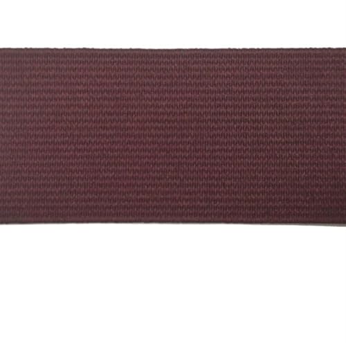 Zymjzbetic 2M 20/25/30/40/50mm Gummiband Umschlaggummiband for Unterwäsche Hosen BH Gummikleidung Verstellbarer weicher Gummibund für Näharbeiten(Brown,30mm) von Zymjzbetic