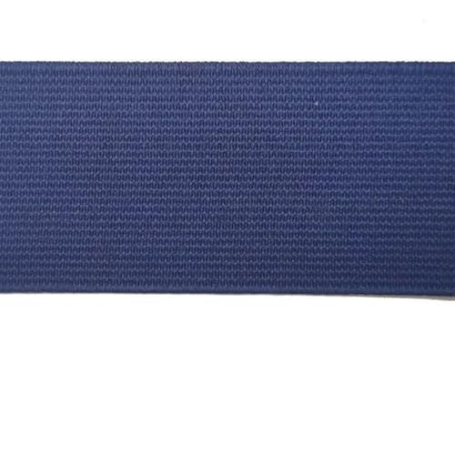 Zymjzbetic 2M 20/25/30/40/50mm Gummiband Umschlaggummiband for Unterwäsche Hosen BH Gummikleidung Verstellbarer weicher Gummibund für Näharbeiten(Dark blue2,30mm) von Zymjzbetic