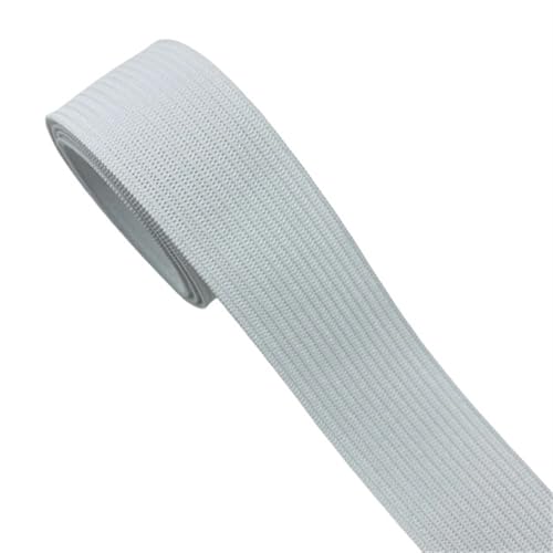 Zymjzbetic 2yards 20mm 25mm Hohe Elastische Nähen Elastische Band Gummiband Taille Band Stretch Seil Elastische Band für Näharbeiten(01,25mm 2yards) von Zymjzbetic