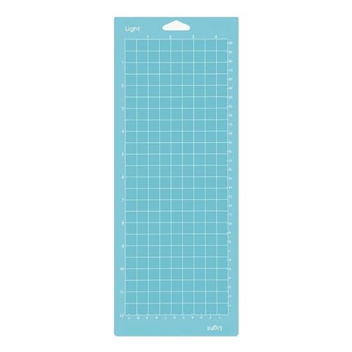 Zymjzbetic 4,5 x 12 Schneidematte for Standard Grip Light Grip, Verschiedene Selbstklebende Schneidematten für Näharbeiten Basteln Scrapbooking Projekt(1Pc Blue) von Zymjzbetic