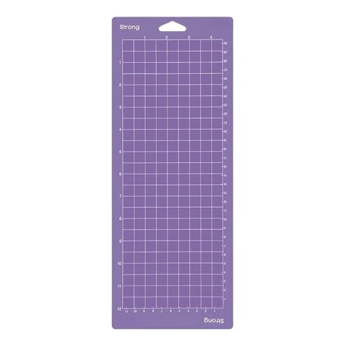 Zymjzbetic 4,5 x 12 Schneidematte for Standard Grip Light Grip, Verschiedene Selbstklebende Schneidematten für Näharbeiten Basteln Scrapbooking Projekt(1Pc Pueple) von Zymjzbetic