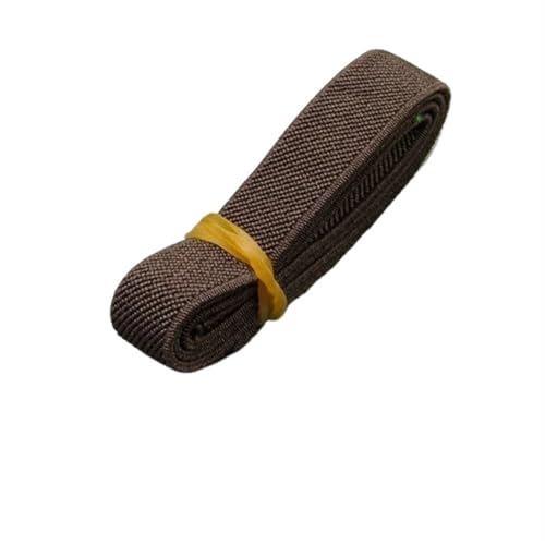 Zymjzbetic 5/10M 15mm Nylon Elastisches Band Gummiband Gurtband DIY Unterwäsche Hosen Stretch Gürtel Spandex Bänder Nähzubehör für Näharbeiten(Coffee,10METERS_15MM) von Zymjzbetic