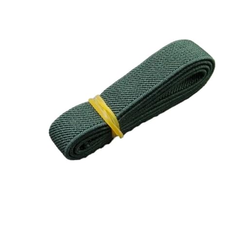 Zymjzbetic 5/10M 15mm Nylon Elastisches Band Gummiband Gurtband DIY Unterwäsche Hosen Stretch Gürtel Spandex Bänder Nähzubehör für Näharbeiten(Dark Green,5METERS_15MM) von Zymjzbetic