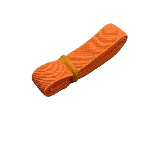 Zymjzbetic 5/10M 15mm Nylon Elastisches Band Gummiband Gurtband DIY Unterwäsche Hosen Stretch Gürtel Spandex Bänder Nähzubehör für Näharbeiten(Orange,10METERS_15MM) von Zymjzbetic