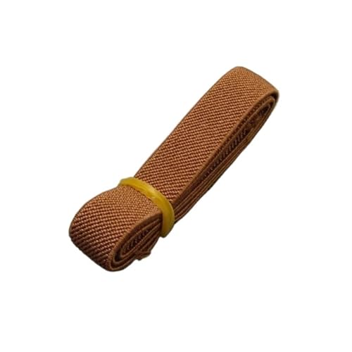 Zymjzbetic 5/10M 15mm Nylon Elastisches Band Gummiband Gurtband DIY Unterwäsche Hosen Stretch Gürtel Spandex Bänder Nähzubehör für Näharbeiten(Red Brown,5METERS_15MM) von Zymjzbetic
