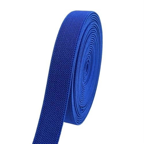 Zymjzbetic 5 Meter 10–50 mm Nähen elastische Bänder Unterwäsche Hosen Taille Gummiband Stretch Strap Gurtband Gürtel Bänder DIY Bekleidungszubehör für Näharbeiten(Blue,5METERS_15MM) von Zymjzbetic