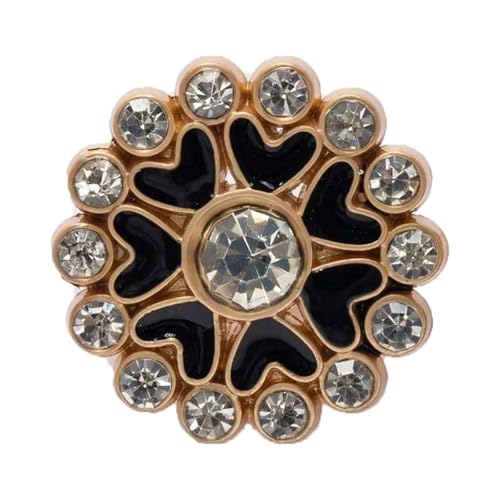 Zymjzbetic 5 Stück Classics glänzende runde Metallknöpfe for Nähen, Heimnähen, Reparatur, Kleidung, Jacke, Mantel, Basteln, Geschenk, Zubehör, Dekor, 18 mm für Handarbeiten DIY Stricken Nähen(Color4) Zymjzbetic 5 Stück Classics glänzende runde Metallknöpfe for Nähen, Heimnähen, Reparatur, Kleidung, Jacke, Mantel, Basteln, Geschenk, Zubehör, Dekor, 18 mm für Handarbeiten DIY Stricken Nähen(Color4) von Zymjzbetic