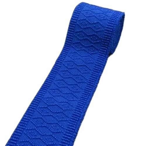 Zymjzbetic 5cm Hosen Taille Baumwolle elastische Gummiband Kleidung Zubehör mit Muster verdickt für Näharbeiten(Blue2) von Zymjzbetic