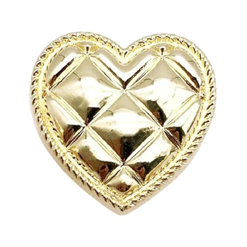 Zymjzbetic 6 Stücke Metallknopf Perlenknopf Retro Mantel Anzug Mantel Dekorative Schnalle Knöpfe for Kleidung für Handarbeiten DIY Stricken Nähen(Type9) von Zymjzbetic