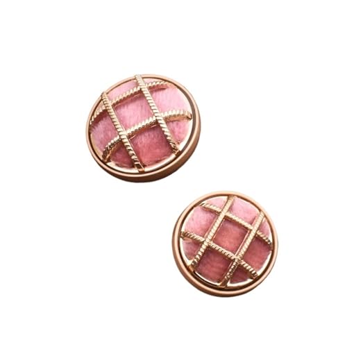 Zymjzbetic 6PC Antik Strass Dekor Metallknöpfe for Kleidung Mantel Strickjacke Pullover Nähen Handarbeiten für Handarbeiten DIY Stricken Nähen(Type2,21MM 6PCS) von Zymjzbetic